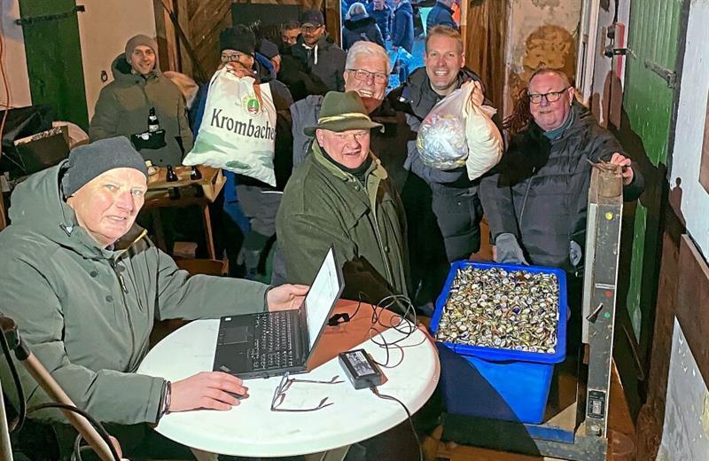 Kronkorken wiegen Kulturgut Samson